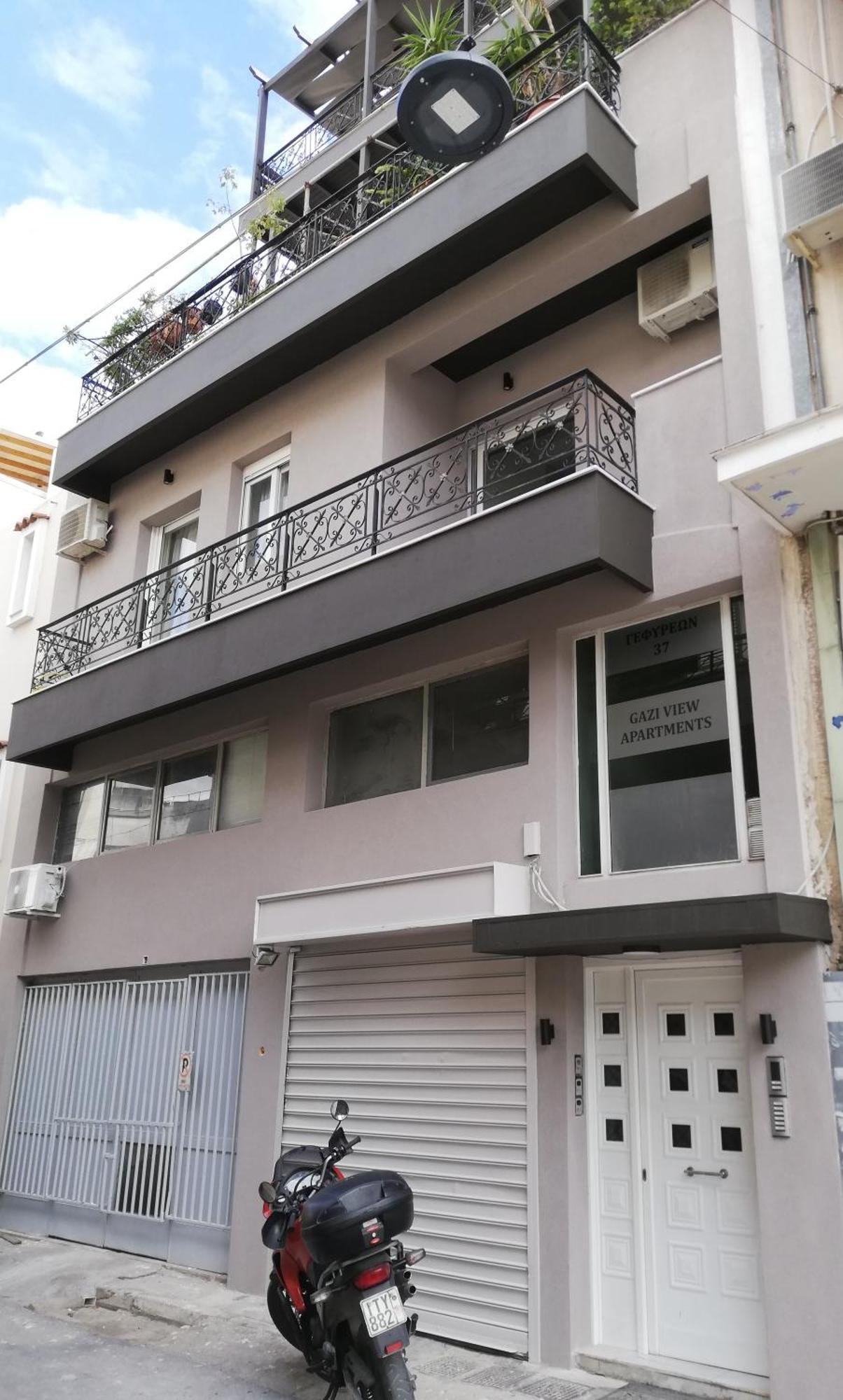 Gazi View Apartments #1 アテネ エクステリア 写真