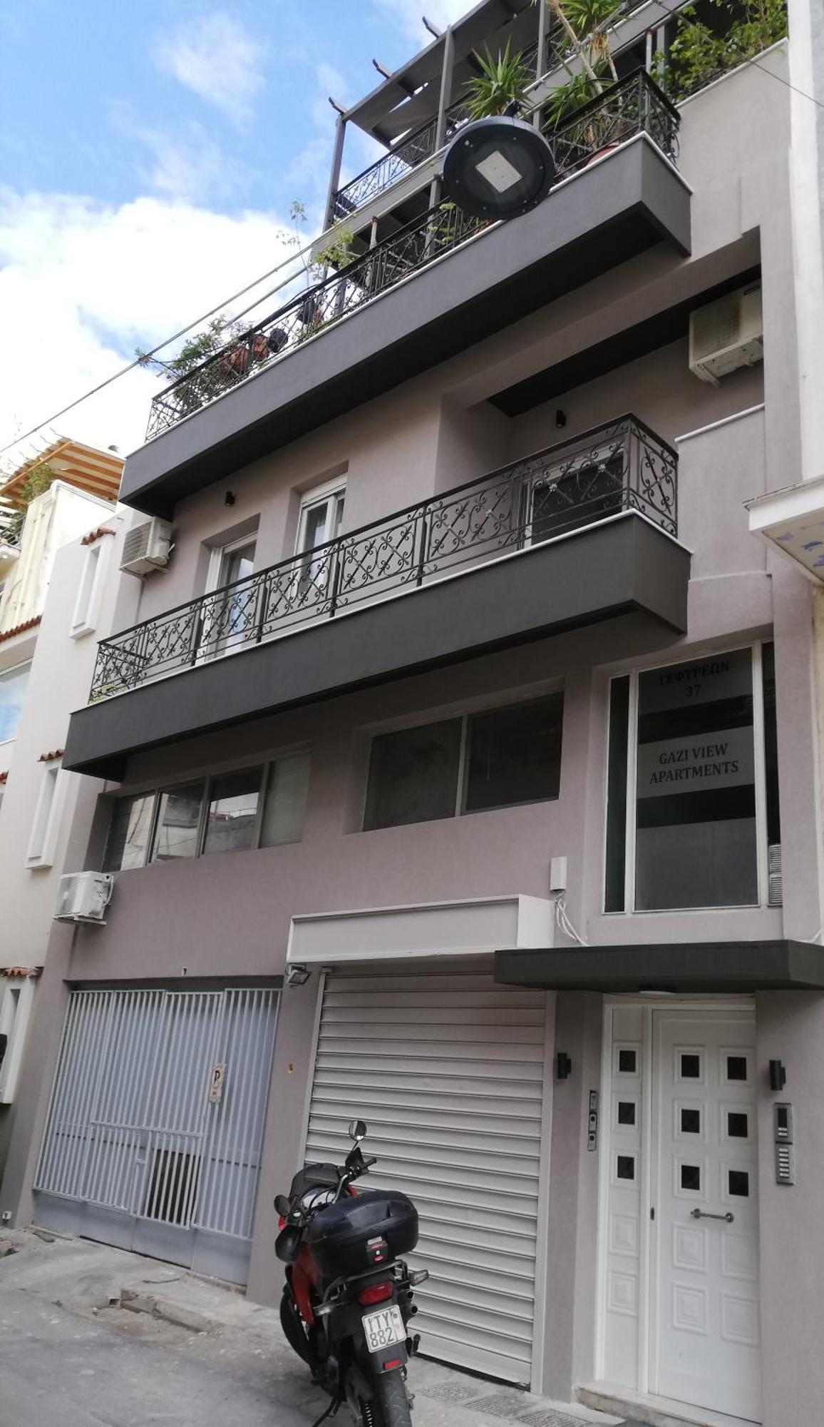 Gazi View Apartments #1 アテネ エクステリア 写真